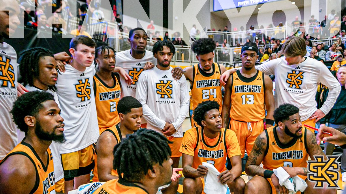 Atlantic Sun Conference (@asunsports) on Twitter photo THANK YOU👏
✅ 1️⃣st <a href="/ASUN_MBB/">ASUN Men's Basketball🏀</a> Championship
✅ 1️⃣st <a href="/NCAA/">NCAA</a> Tournament appearance
✅ Program Record for conference wins
✅ 1️⃣st 20+plus win season in D1 History
.... the list goes on
#ASUNBuilt | <a href="/ASUN_MBB/">ASUN Men's Basketball🏀</a> | <a href="/KSUOWLSMBB/">Kennesaw State MBB</a> THANK YOU👏
✅ 1️⃣st <a href="/ASUN_MBB/">ASUN Men's Basketball🏀</a> Championship
✅ 1️⃣st <a href="/NCAA/">NCAA</a> Tournament appearance
✅ Program Record for conference wins
✅ 1️⃣st 20+plus win season in D1 History
.... the list goes on
#ASUNBuilt | <a href="/ASUN_MBB/">ASUN Men's Basketball🏀</a> | <a href="/KSUOWLSMBB/">Kennesaw State MBB</a>