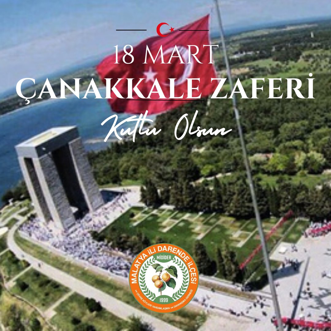Midider_44's tweet photo. Çanakkale Geçilmez mührünü tarihe yazdıran Kahraman Şehitlerimizin ruhları şad olsun.
Çanakkale 18 Mart Deniz Zaferinin 108.yılında Aziz Şehitlerimizi Rahmetle anıyorum.
#18MartÇanakkaleZaferi https://t.co/Ay8Z142DVV
