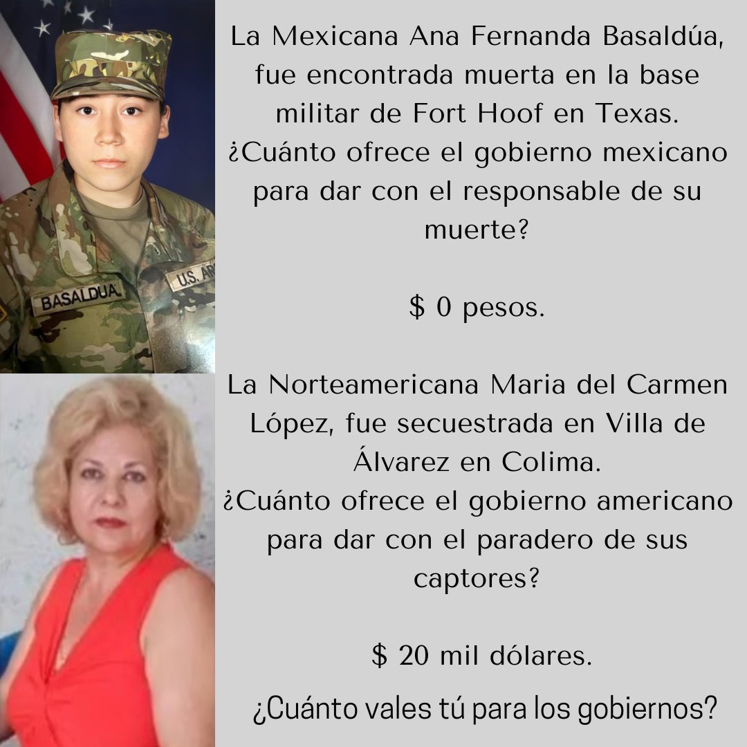 #mexico #usa #fiscaliadecolima #fbi #feminicidio #secuestro #texas #colima #mexicana #americana #latina #gobierno #recompensa #villadealvarez #forthoof #anafernandabasaldua #mariadelcarmenlopez #investigacioncriminal #investigacion #abusosexual #justicia  #vanessaguillen