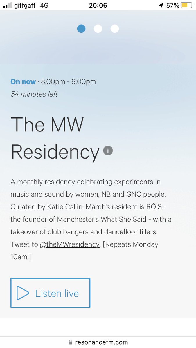 We’re live with a takeover from @Rois_DJ_ of @whatshesaidclub on <a href="/ResonanceFM/">Resonance FM</a> now!!!! player.resonancefm.com