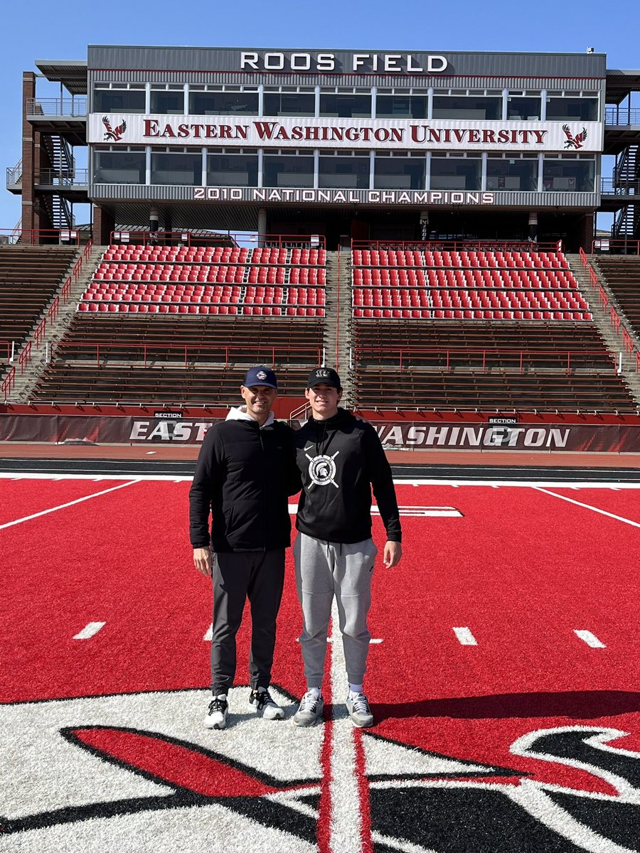 Nate Fischer (@nate_fischer_7) on Twitter photo Had a awesome unofficial visit at EWU, thanks for having me up <a href="/CoachWesNurse/">Wes Nurse</a> <a href="/Coach_ESanders/">Eric Sanders</a> <a href="/CoachJeffCopp/">Jeff Copp</a> <a href="/EWUCoach_Bruce/">Zach Bruce</a> <a href="/LukeChapmanFB/">Luke Chapman</a> <a href="/BrandonHuffman/">Brandon Huffman</a> <a href="/CascadiaPreps/">Cascadia Preps</a> <a href="/PrepRedzoneWA/">Prep Redzone Washington</a> <a href="/RylandSpencer/">Ryland Spencer™</a> Had a awesome unofficial visit at EWU, thanks for having me up <a href="/CoachWesNurse/">Wes Nurse</a> <a href="/Coach_ESanders/">Eric Sanders</a> <a href="/CoachJeffCopp/">Jeff Copp</a> <a href="/EWUCoach_Bruce/">Zach Bruce</a> <a href="/LukeChapmanFB/">Luke Chapman</a> <a href="/BrandonHuffman/">Brandon Huffman</a> <a href="/CascadiaPreps/">Cascadia Preps</a> <a href="/PrepRedzoneWA/">Prep Redzone Washington</a> <a href="/RylandSpencer/">Ryland Spencer™</a>