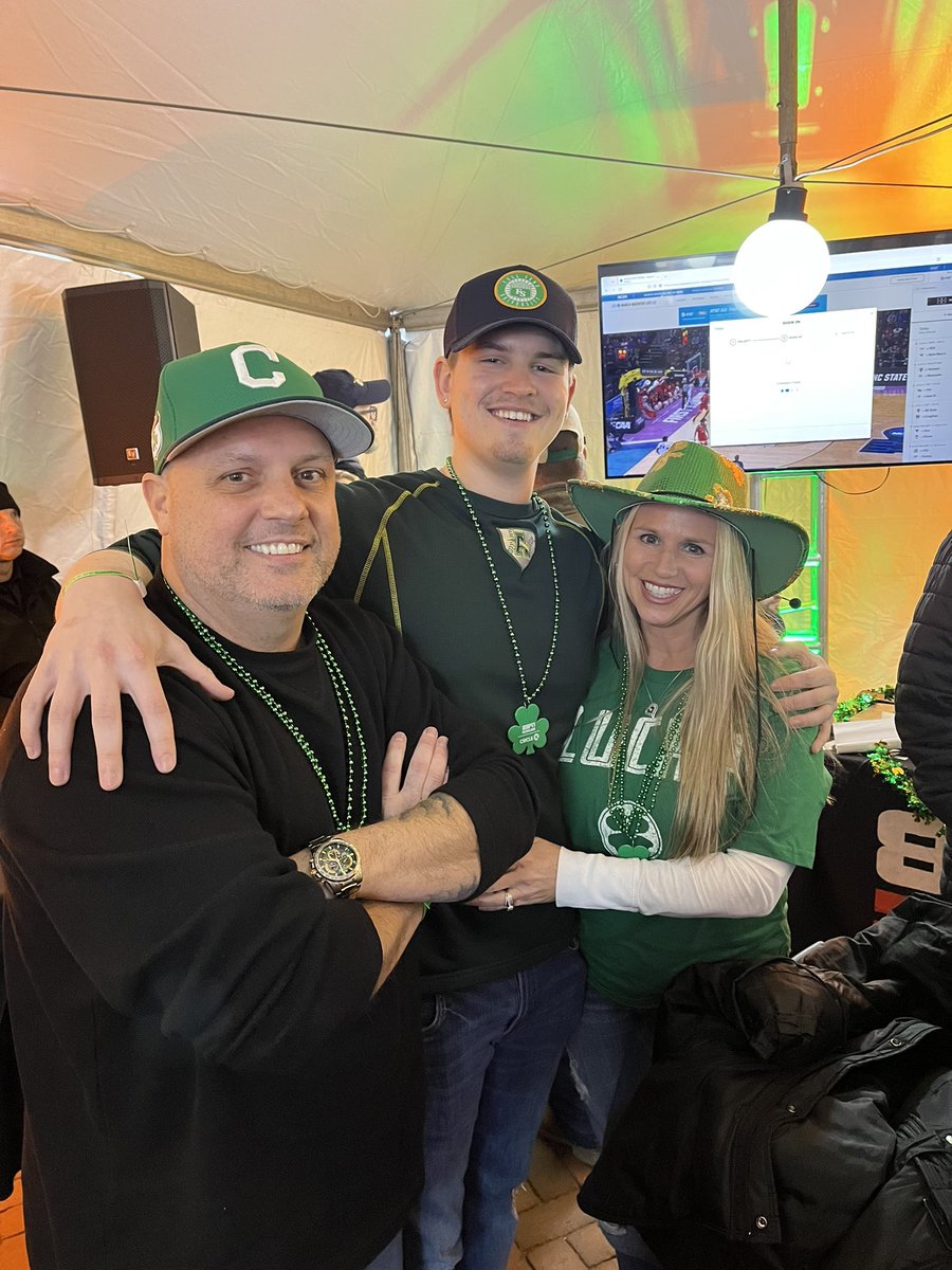 KimKBertram's tweet photo. Luke joined us for St Patrick’s Day shenanigans ☘️ https://t.co/iyLr1WlL6i
