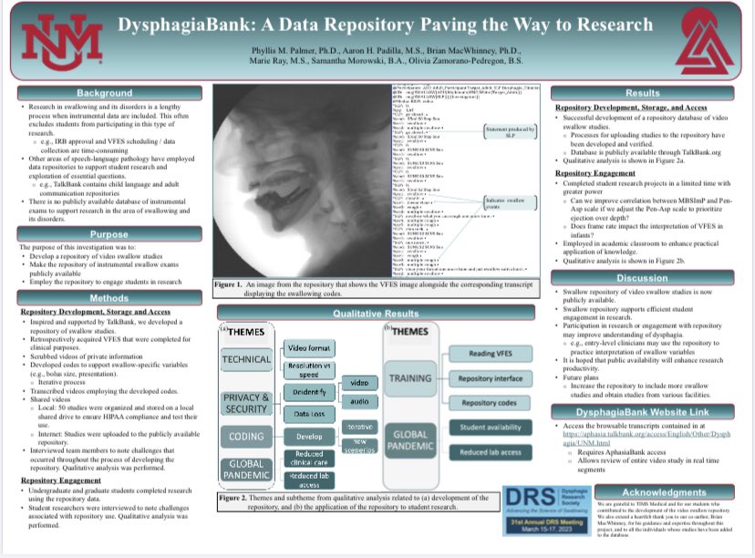 mmcoffeystamp's tweet photo. How fantastic is this resource? A repository of dysphagia VF exams to support teaching and research.  Multiple aetiologies including paeds.  All images 30 pps/fps.  Thank you Phyllis Palmer #DRS2023 @Official_DRS @RCSLTResearch https://t.co/H3kAltGMLi