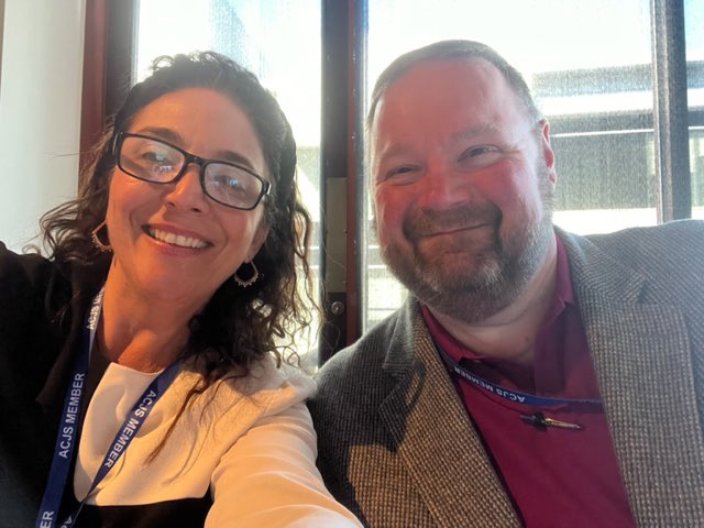 NEACJS membership is enjoying the last days of the ACJS conference