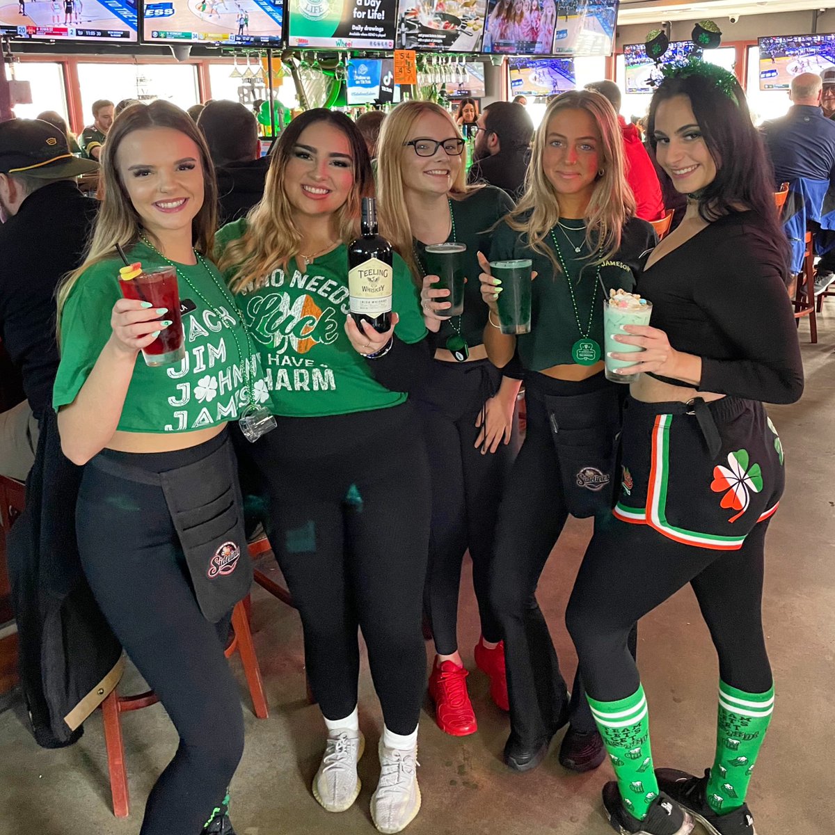 ☘️ Come get luck’d up with all your favs! 🐣 $4 Green Beers & $4 Green Shots! $5 Seltzers • 🎶 DJ YoSay 8pm-1am! 🔥 Heated Patio is OPEN ✅ Free parking 🅿️ in our lot! #stpatsday #bostondrinks #bostonfoodies #boston #salemmassachusetts