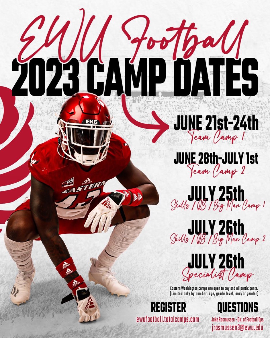 LFaapouli05's tweet photo. Thank you @marcanderson_ at @EWUFootball for the invite to the spring ball and camps. Looking forward to meeting all the staff. @ffchsfootball @SixZeroAcademy @Coach_JNovotny @coachwes_23 @FFC_CoachSallee @FFCHSAthletics #DungeonFamily #TrojanStrong #Legend4Life https://t.co/k2iVDD9sCF