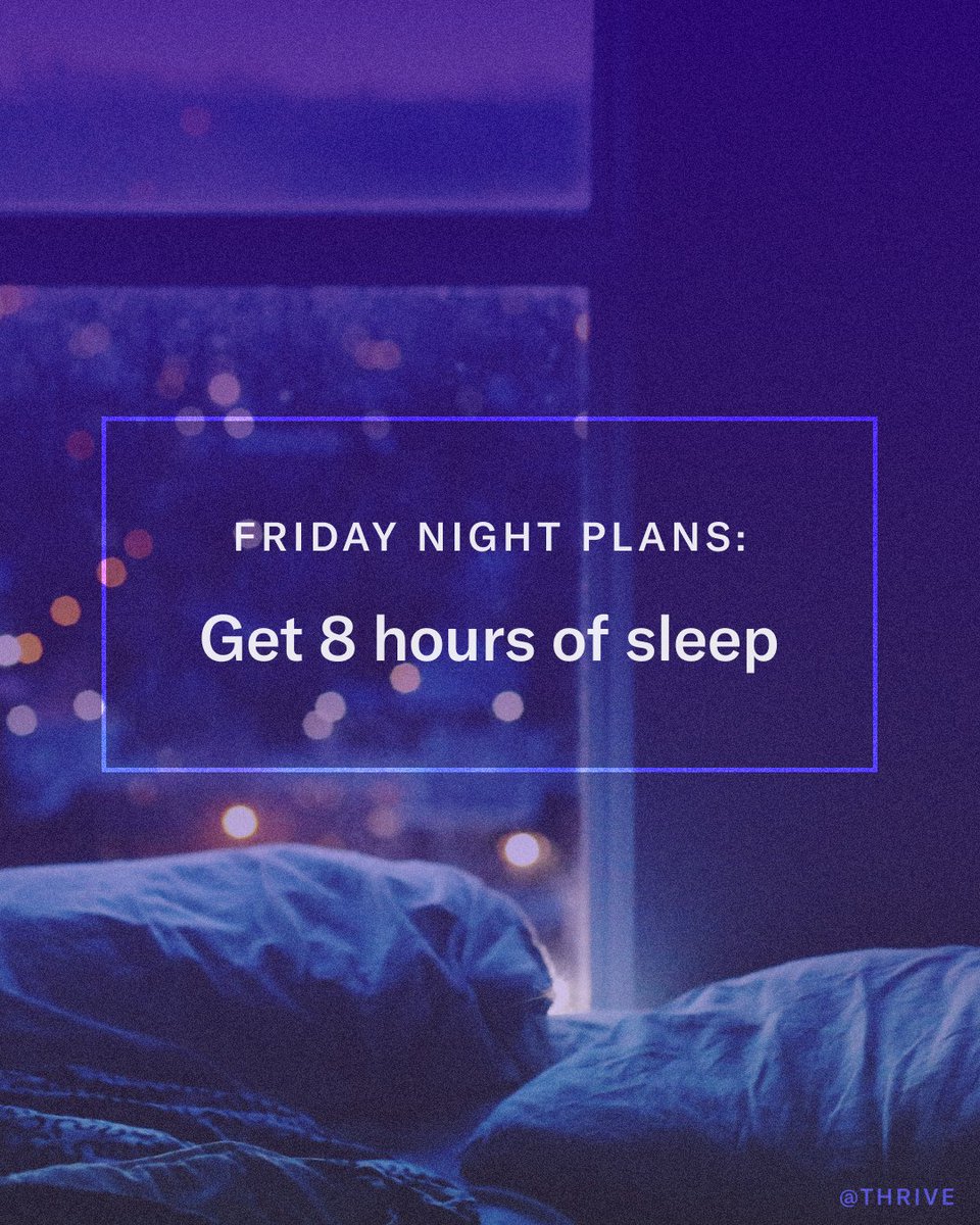 thrive's tweet image. Going to bed early &amp;gt; Going out #WorldSleepDay