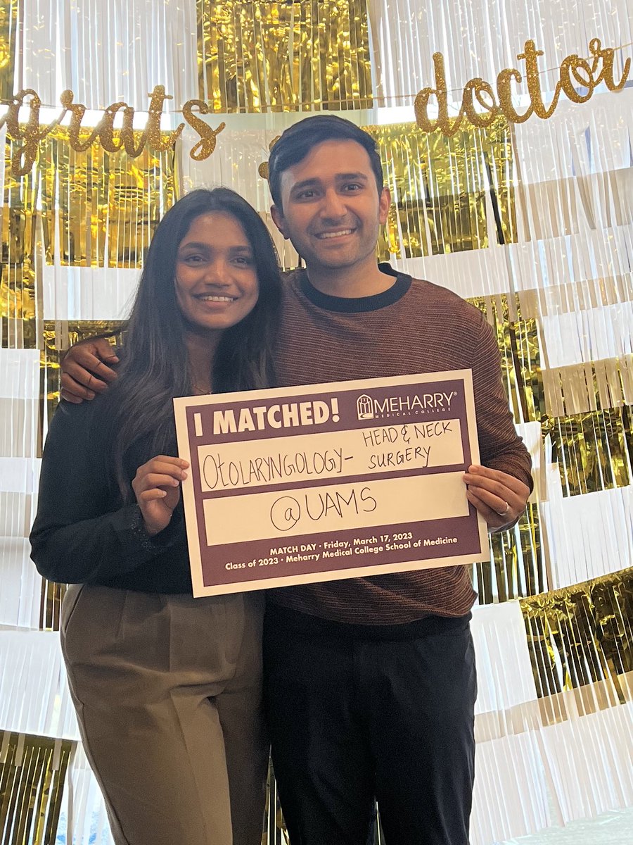 What an honor to match at the University of Arkansas <a href="/UAMSENT/">UAMS ENT</a> for Otolaryngology Residency. I can’t wait to represent Arkansas and root for Hogs! I am going back home finally 🙌