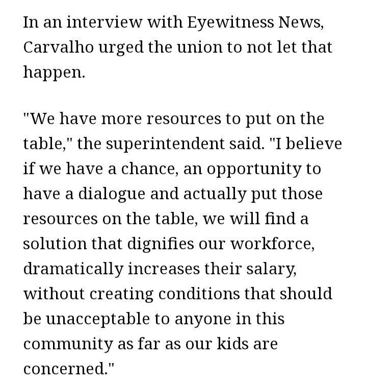 julia_furia's tweet image. Superintendent Albert Carvahlo 🤡
How it started: Calling underpaid education workers a "circus" 
How it's going: PLEASE don't strike! We want a "dignified" workforce! ✊🏾💜💛♥️🖤 #Strikeswork #Strike #FAFO  #TeachableMoment @SEIULocal99 @UTLAnow 

abc7.com/lausd-strike-s…