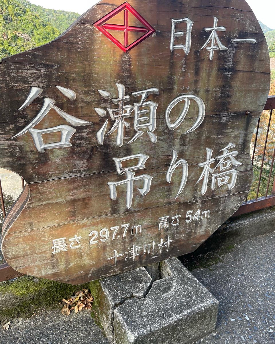 com32449523's tweet photo. 奈良県にある日本一の吊り橋
一番びっくりしたのはここ通学路らしい
ちなみに結構ゆれます😭

#谷瀬の吊り橋 https://t.co/iCVZZGbZGc