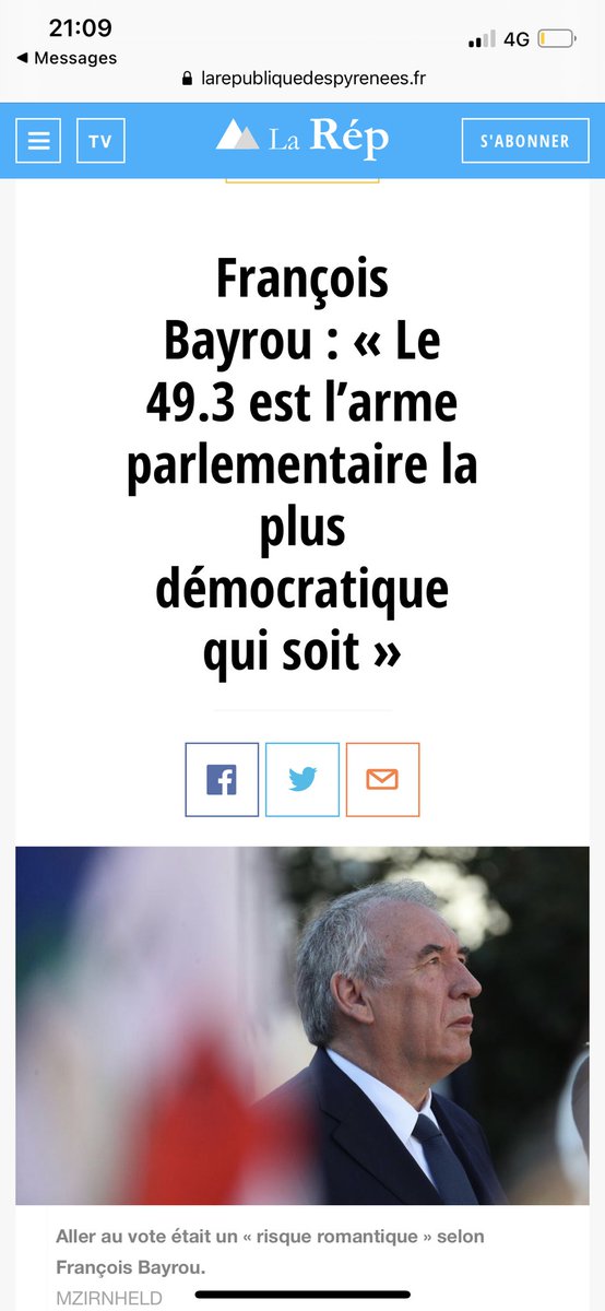 🤔🤔Alors non F. @bayrou , le plus démocratique c’est plutôt le référendum d’initiative partagée que nous avons déposé aujourd’hui avec l’ensemble de la Nupes ! #RipRetraites #RIP #ReformedesRetraite