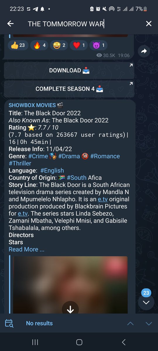Every movie plug on twitter is that how to spell tomorrow 