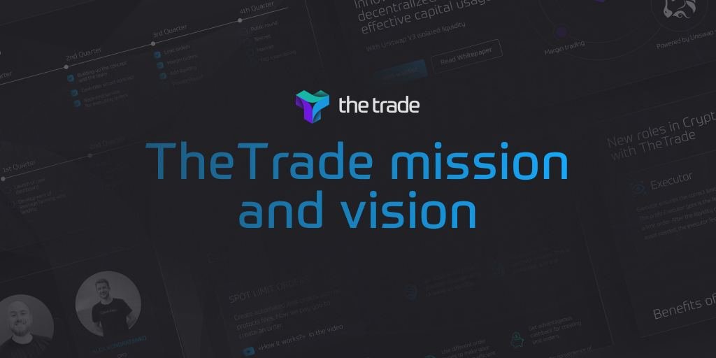 TheTradeOrg's tweet image. Our mission is to provide users with a range of products and tools that allow them to make the most of Uniswap v3 liquidity.

Our vision is to create an comprehensive  ecosystem of products that leverage the benefits of various blockchains.
