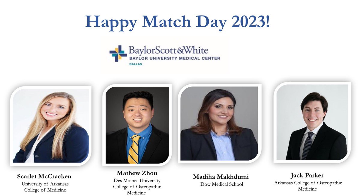 🎉Happy Match Day 2023! 🎉 Congrats to our incoming cohort!