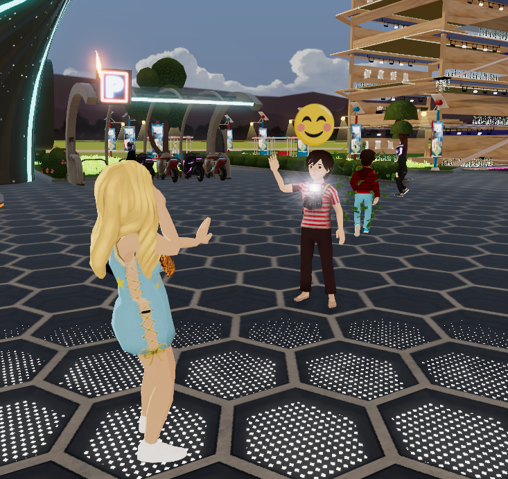 EmpressRaeon's tweet photo. 📸 Paparazzi been on me ever since that @DecentralGames Brand Ambassadorship XD

He was nice I let him snap a few 😋

😄 Friday vibes at all time highs!
💎 Metaverse SNG (-84,84)
🟢 https://t.co/NiK6RUwZh4

See you there!!

#decentraland #web3 #metaverse #blockchain #p2e https://t.co/JOTAMIJ1OL