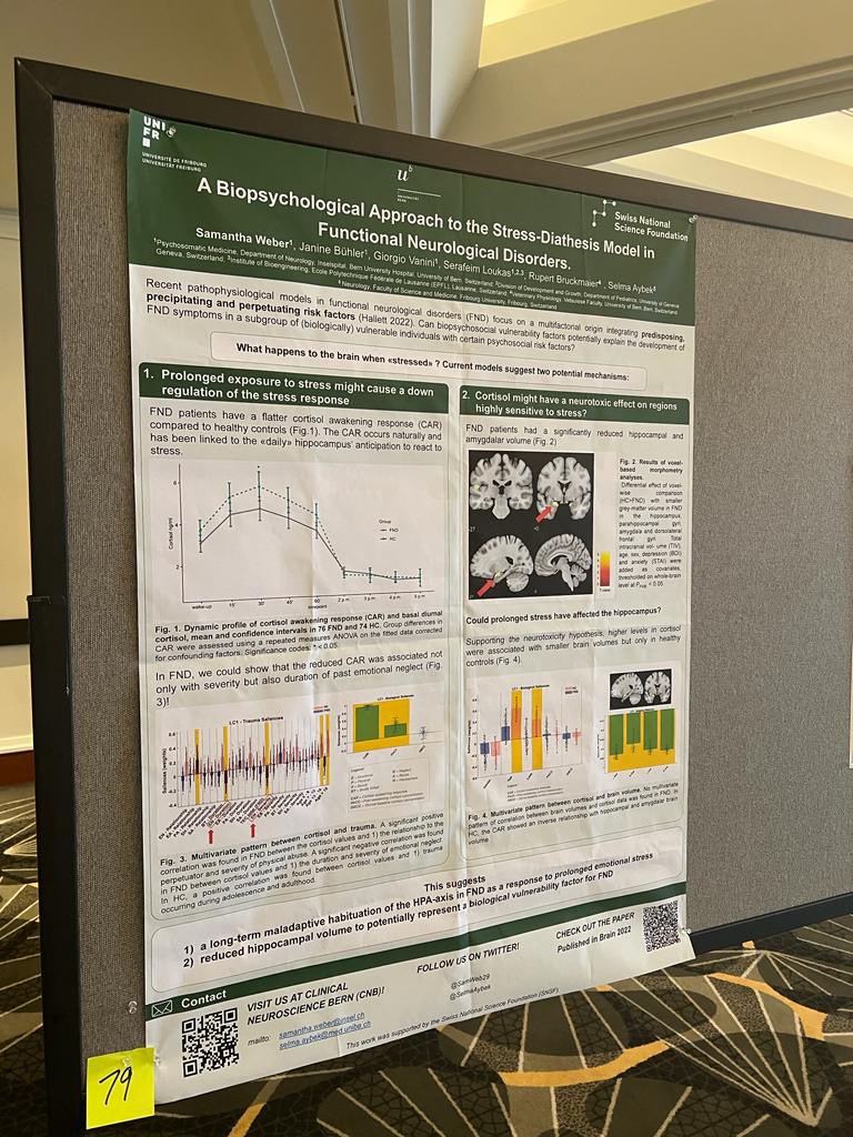 ✨Identification of biopsychological trait markers in functional neurological disorders #FND by @SamWeb29 et al.✨

Come and visit the paper at <a href="/anpadirect/">American Neuropsychiatric Association (ANPA)</a>  poster session P079

▶️ academic.oup.com/brain/advance-…