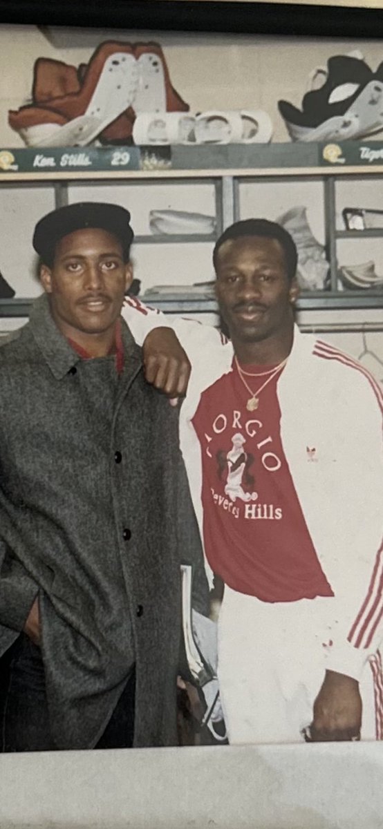 Ken Stills on Twitter "Great seeing my ole teammate today. Walter”baby