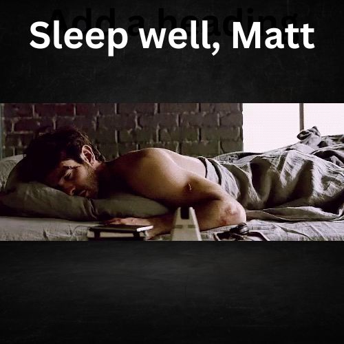 Happy #WorldSleepDay !

#Daredevil #DaredevilBornAgain