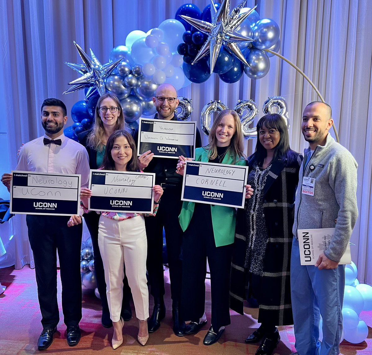 Erica A Schuyler, MD, FAAN, FANA (@ericaschuyler) on Twitter photo SO Happy. 5 UConn med students matched in #Neurology. 3 of them <a href="/UConnNeurology/">UConn Neurology Residency</a> !!! Being able to congratulate them all in person-and call the others-was unbelievable.❤️ @NMatch2023 <a href="/Inside_TheMatch/">Inside The Match</a> #MatchDay #Neuromatch #Match2023 #neurotwitter <a href="/Mariecarleugene/">Marie Eugene, D.O.</a> <a href="/AANmember/">American Academy of Neurology</a> SO Happy. 5 UConn med students matched in #Neurology. 3 of them <a href="/UConnNeurology/">UConn Neurology Residency</a> !!! Being able to congratulate them all in person-and call the others-was unbelievable.❤️ @NMatch2023 <a href="/Inside_TheMatch/">Inside The Match</a> #MatchDay #Neuromatch #Match2023 #neurotwitter <a href="/Mariecarleugene/">Marie Eugene, D.O.</a> <a href="/AANmember/">American Academy of Neurology</a>