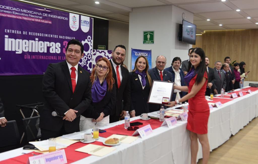 CNOPNacional's tweet photo. Reconocemos el papel fundamental de las mujeres dentro de la Ingeniería Mexicana. 
¡Muchas felicidades a todas las galardonas de esta tarde! - @smicen https://t.co/qFZO8P9iCW