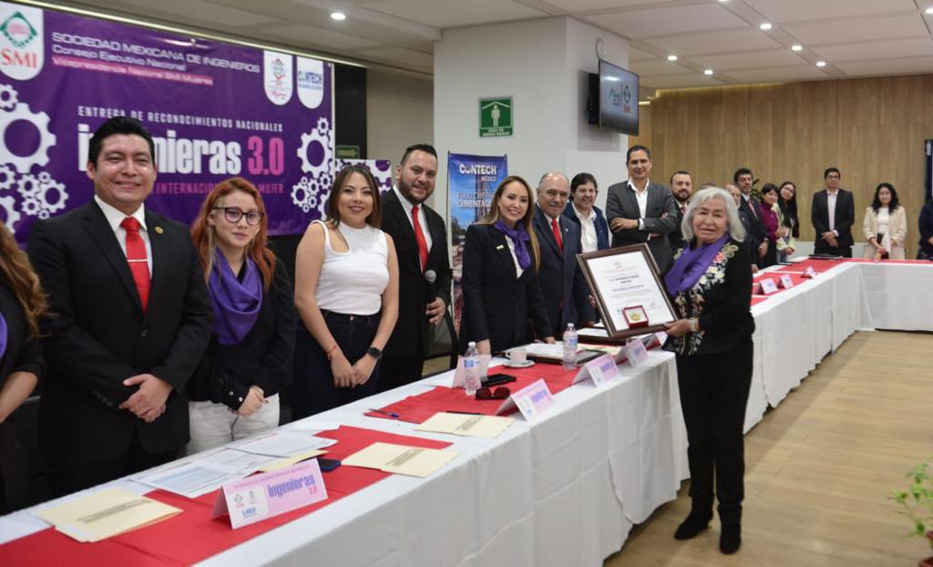 CNOPNacional's tweet photo. Reconocemos el papel fundamental de las mujeres dentro de la Ingeniería Mexicana. 
¡Muchas felicidades a todas las galardonas de esta tarde! - @smicen https://t.co/qFZO8P9iCW