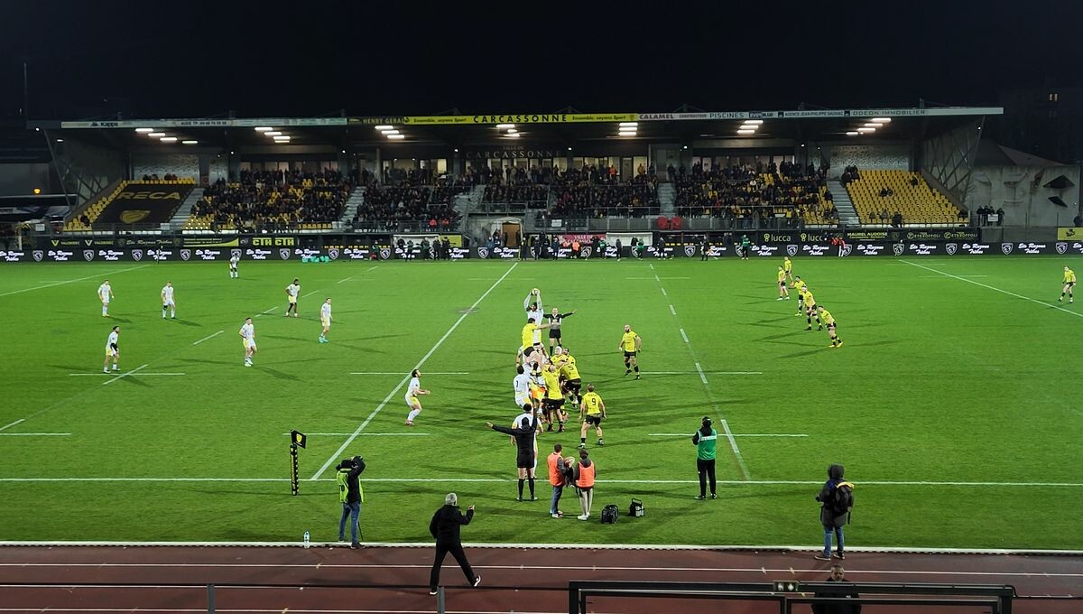 icigascogne's tweet photo. 🏉 Le Stade Montois @SMR_Rugby corrigé à Carcassonne (37-9) lors de la 24e journée de #PROD2. Un match sans des landais qui perdent une place au classement. #USCSMR #FBsport
➡️ https://t.co/mkT9wonxln https://t.co/JJobn41Dt8