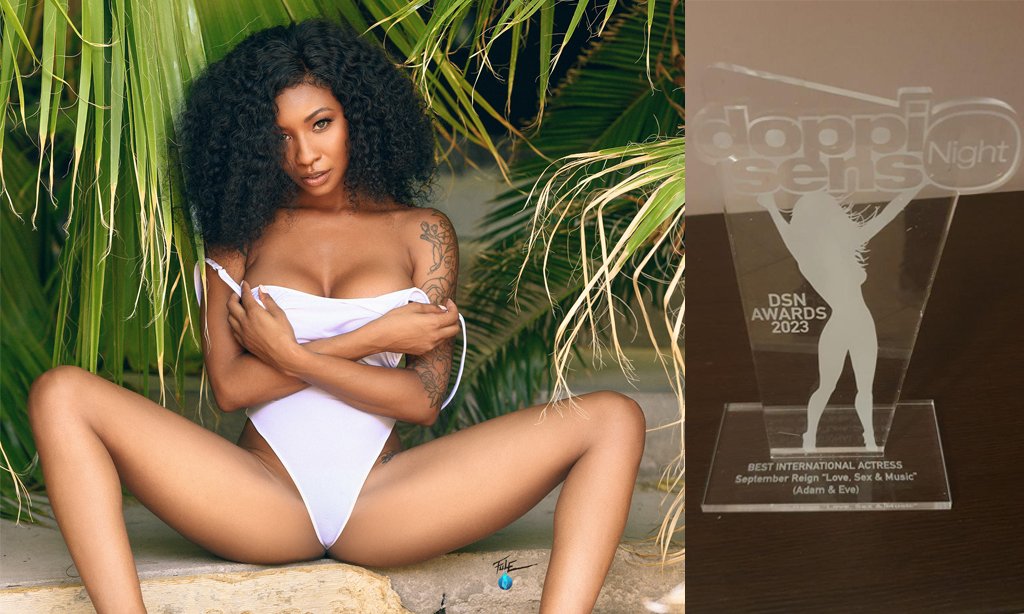 AVN Media Network on Twitter: "Septemer Reign Wins Doppio Senso Night Best International Actress