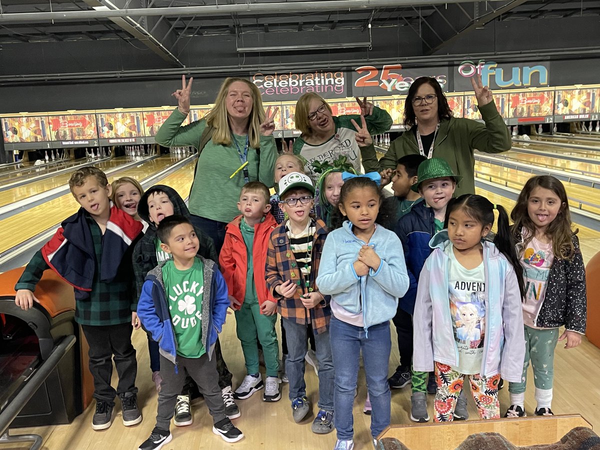 Can’t we go bowling every week?? ☘️😉