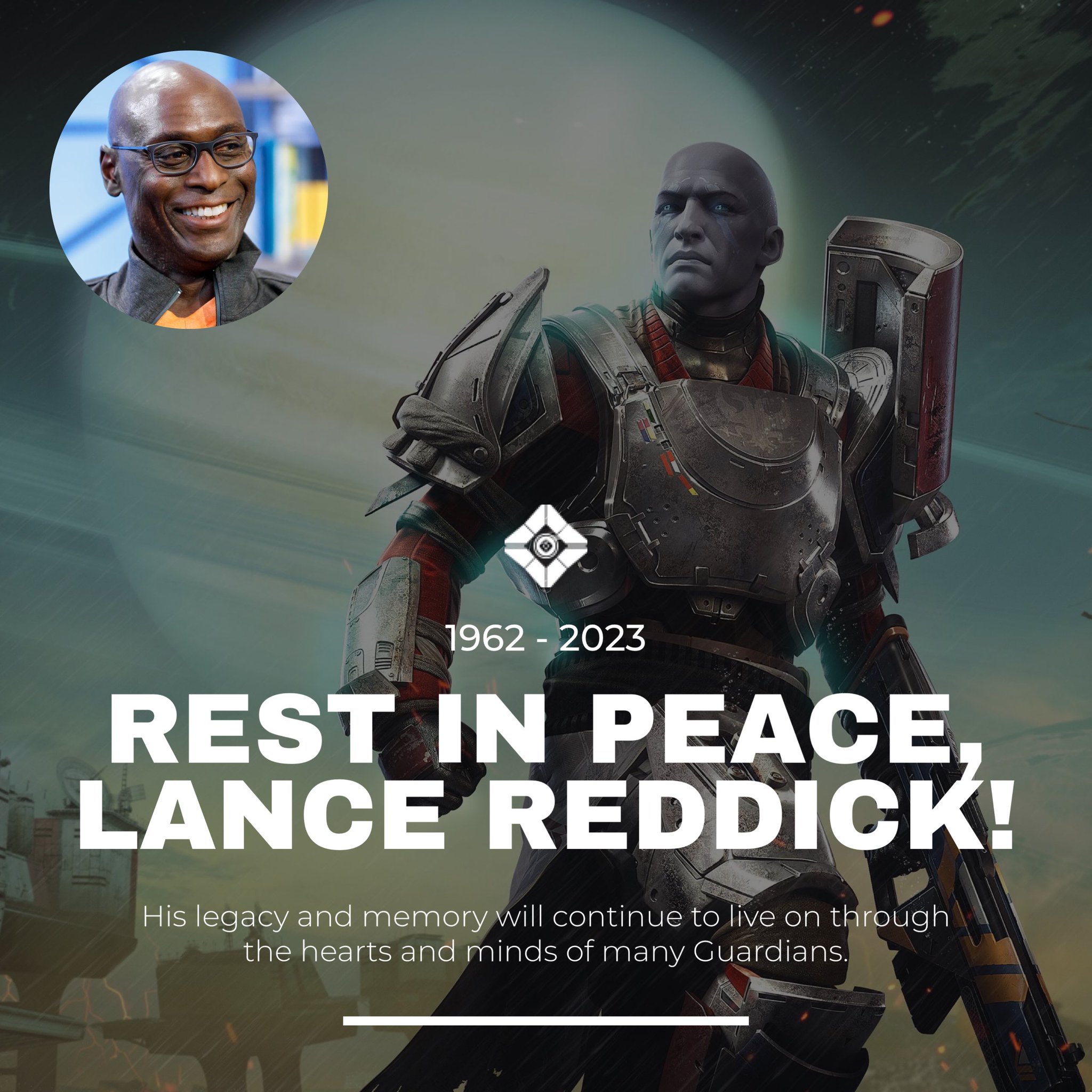 RIP Lance Reddick - Comandante/Commander Zavala 