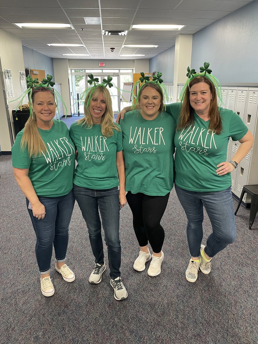 Happy St. Patty’s Day!!! #Fierce5th #WalStars