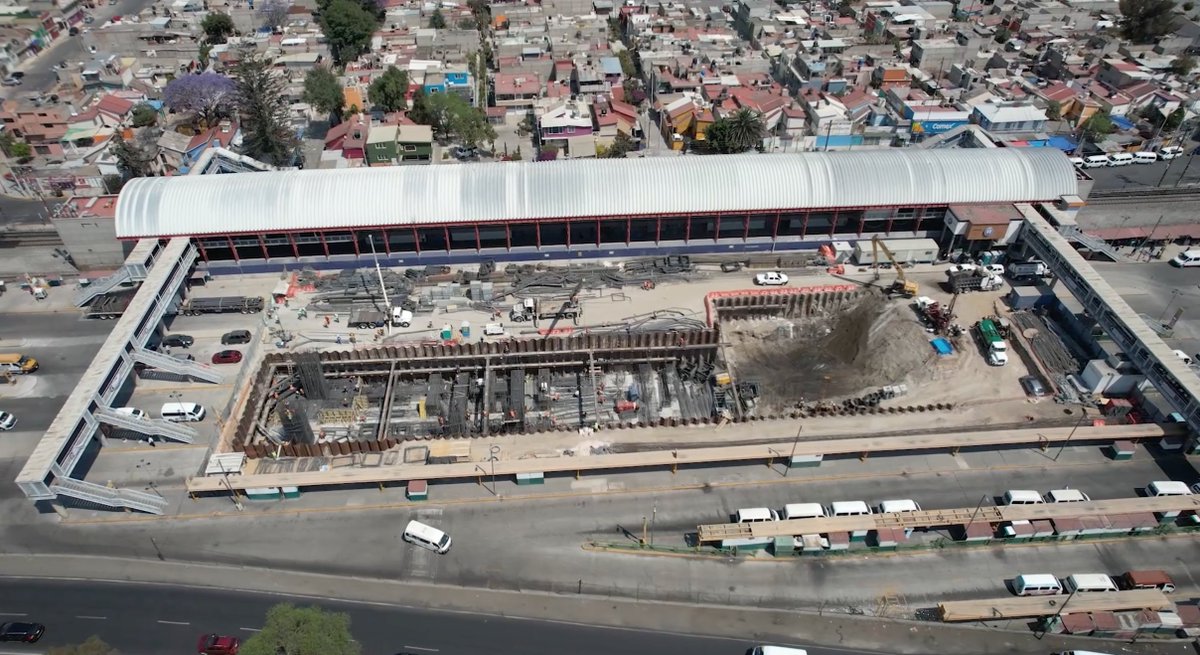 El Trolebús Chalco-Santa Martha contará con 13 estaciones, dos terminales y un parque vehicular de 108 unidades con capacidad para 142 pasajeros cada una.