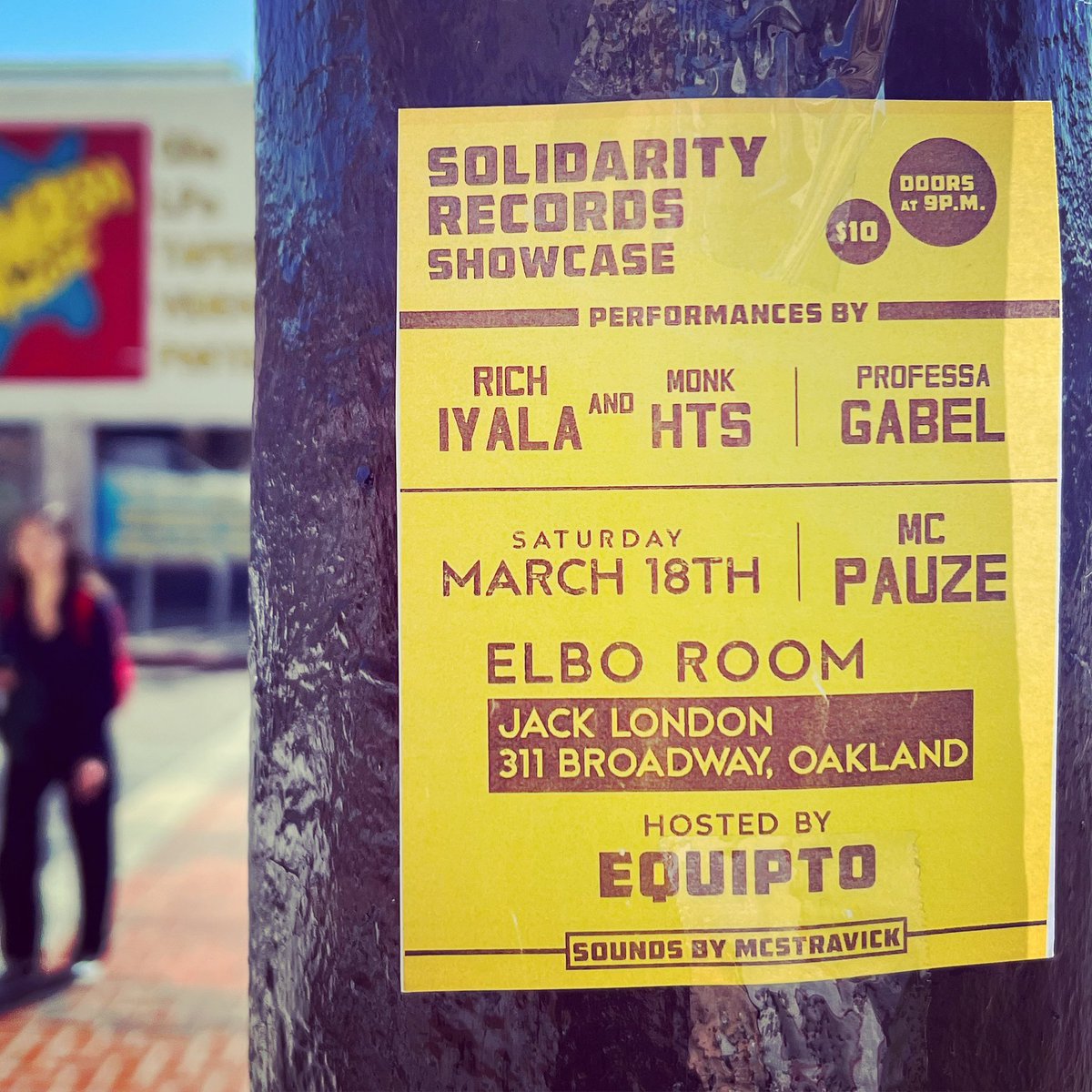 EQUIPTO's tweet photo. Celebrating my Birthday tomorrow night (Sat, March 18) at the Elbo Room Jack London in Oakland with a dope @solidarity415 showcase y’all..!!! Hope to see y’all out.. Doors at 9pm, show at 10pm.. $10.. https://t.co/D76CZIxa9z