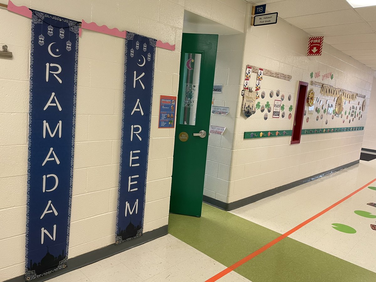 Huge shoutout to the Sorrick teachers and families who helped make Ramadan festive this year 🎉The students are so excited <a href="/SorrickNPD117/">Sorrick Elementary</a>