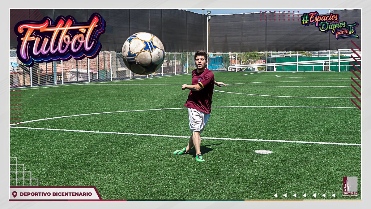25_27Tultitlan's tweet photo. No te pierdas mañana la inauguración del 𝗗𝗲𝗽𝗼𝗿𝘁𝗶𝘃𝗼 𝗕𝗶𝗰𝗲𝗻𝘁𝗲𝗻𝗮𝗿𝗶𝗼. ⚽

#Actívate
#SeguimostransformandoTultitlán https://t.co/TB0dhWXnnh