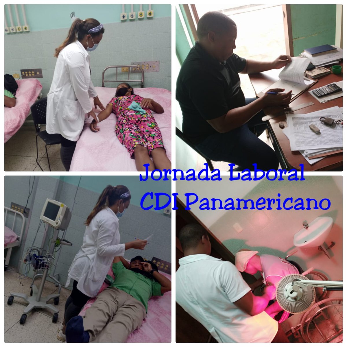 Valientes del CDI Panamericano, estado #Zulia, #Venezuela; brindando servicios de excelencia al pueblo con amor y pasión.

🇨🇺#CubaPorLaVida💖#MejorEsPosible💖 #YoVotoXTodos 

<a href="/cubacooperaven/">Brigada Médica Cubana en Venezuela</a> <a href="/MinSaludVE/">MPPSalud</a> <a href="/MagaGutierrezV/">Magaly Gutiérrez Viña</a>  <a href="/cubacooperaZul/">Misión Médica Estado Zulia</a>