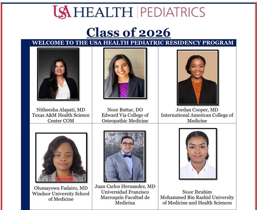 USA Pediatric Residency tweet media