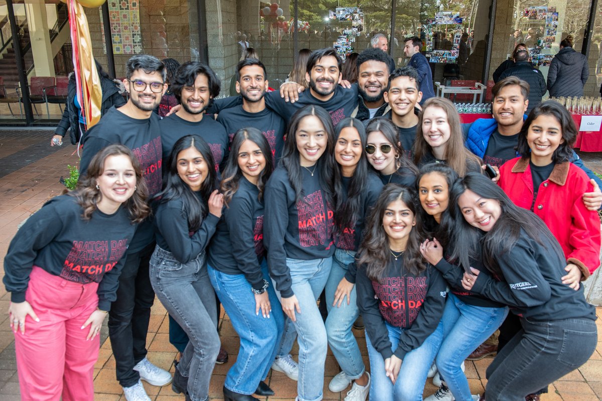 Rutgers_NJMS's tweet photo. Match Day 2023 #RutgersNJMS #MatchDay2023 https://t.co/aSPuQLAMXU