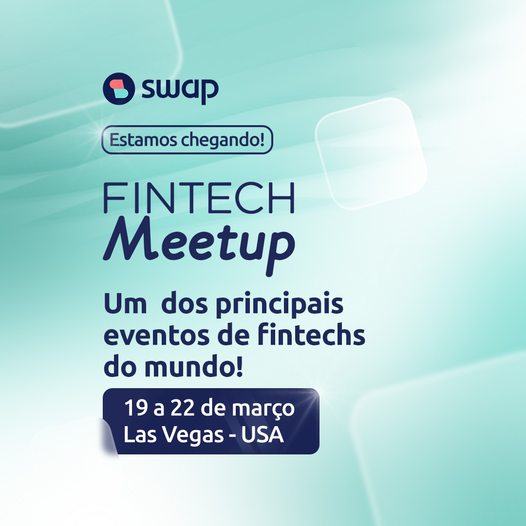 swap_financial's tweet image. Estamos chegando ao @FintechMeetup , que acontecerá entre os dias 19 e 22 de março em Las Vegas, nos Estados Unidos. Nosso líder de New Business, Felipe Schmidt, estará nesse evento que é um dos mais relevantes do mundo sobre o mercado de #fintechs. Você também estará lá?