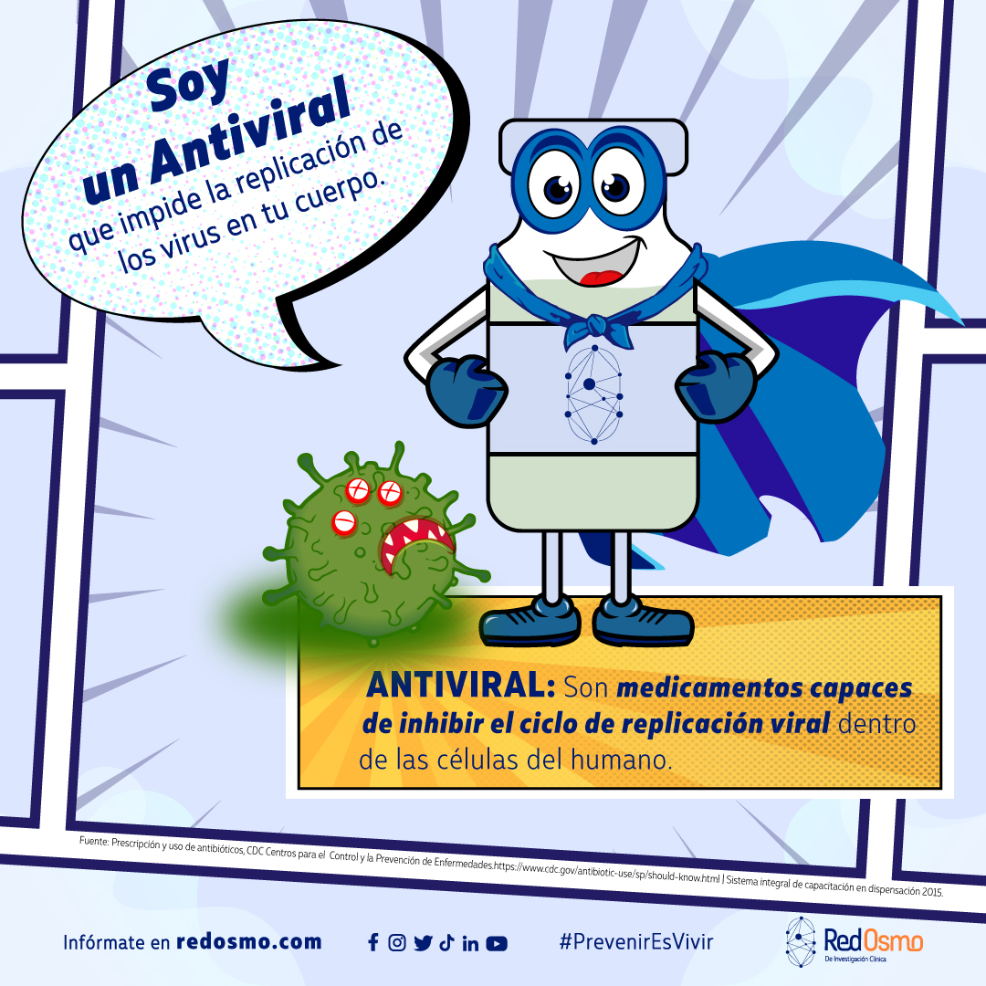 OncologicoPot's tweet photo. ¿Alguna vez te has preguntado qué son los #Antivirales y los #Antibióticos?💊💊💊
Acá te explicamos que son y cómo funcionan.
F: https://t.co/5vqgQqMhPP | Sistema integral de capacitación en dispensación 2015. 
#ViernesDeFarmacovigilancia
#PrevenirEsVivir
#FamiliaRedOSMO https://t.co/PDDQUimFTD