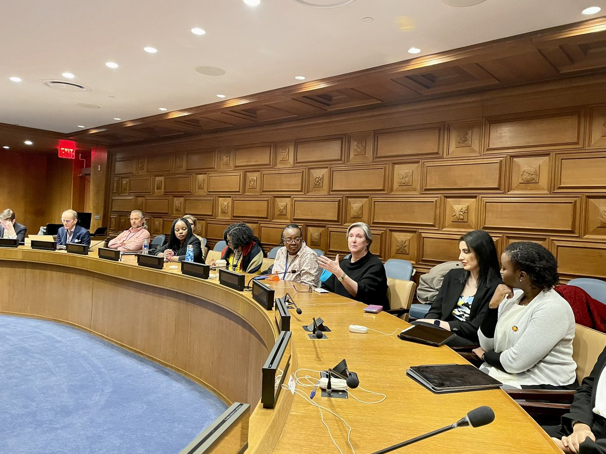 IcelandUN's tweet photo. Both the public and private sectors need to clearly convey that #women, and people of all genders, are welcome and supported within the #energy sector everywhere 🌍 ✊, said Iceland🇮🇸 in keynote remarks at ⚡️⚡️@SEforALLorg and #GenderEnergyCompact #CSW67 event. #EnergizeHer https://t.co/yJhrDvxJ5w