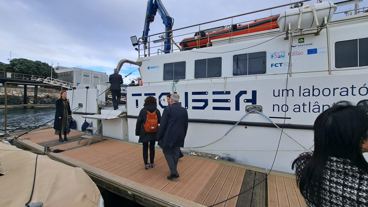 JoseMCosta_'s tweet photo. Esta tarde participei na inauguração do Ponto de Apoio e do Navio #MarProfundo da #TEC4SEA.
🌊
Este é um projeto do @INESCTEC que combina as dimensões do conhecimento e da inovação na área do #Mar com o contributo tecnológico e a liderança 

#EconomiaAzul #InovacaoAzul https://t.co/BnRVcAYRkD