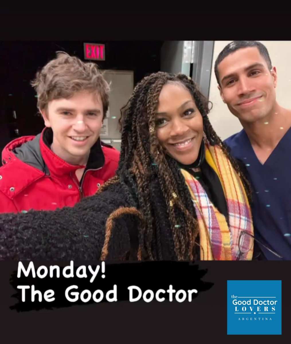 TheGoodDoctorAr's tweet photo. Our beloved @gooddrwriters #TracyTaylor next to #ChukuModu & #FreddieHighmore
@GoodDoctorABC
@SPTV
@ABCNetwork https://t.co/u6ymwsJZsl