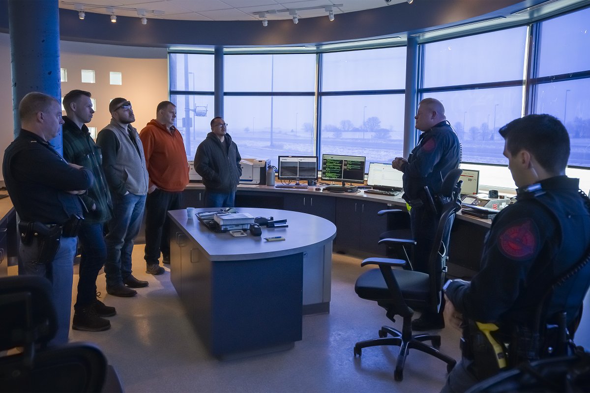 Glad to help out <a href="/NEStatePatrol/">Nebraska State Patrol</a> and <a href="/NSP_CarrierEnf/">NSP Carrier Enf</a> by providing a tractor trailer for Carrier Enforcement training. We appreciate all they do to put Safety First and Foremost! #trucking #trucker #truckdriver