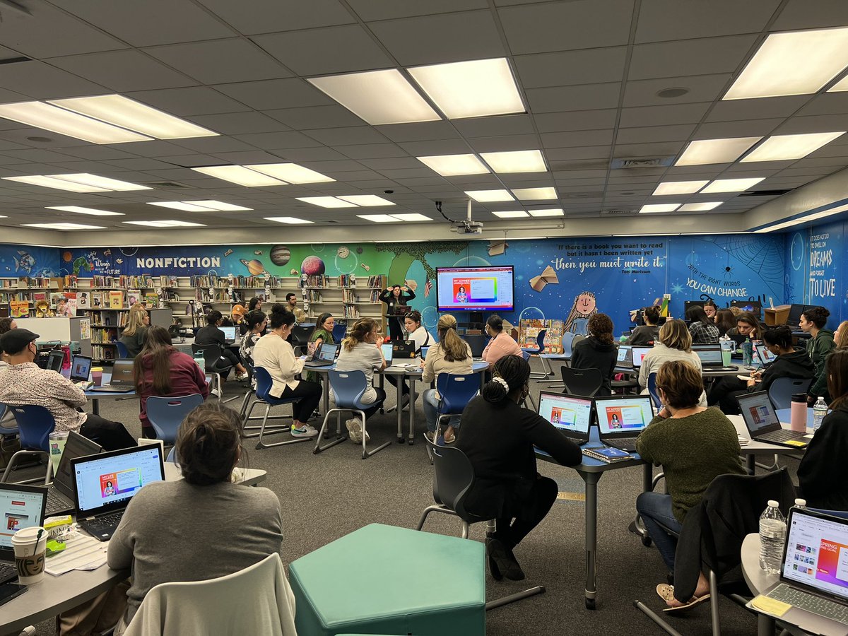 proudprincipalw's tweet image. Such a fantastic PD day with the awesome &amp;amp; amazing @TanyaAvrith! Our school is now #AdobeCreativeEducator certified 🙌🏽💻💚 @llc729 @browardschools #SouthAreaTeam @AlanStraussbcps @BCPSInnovates