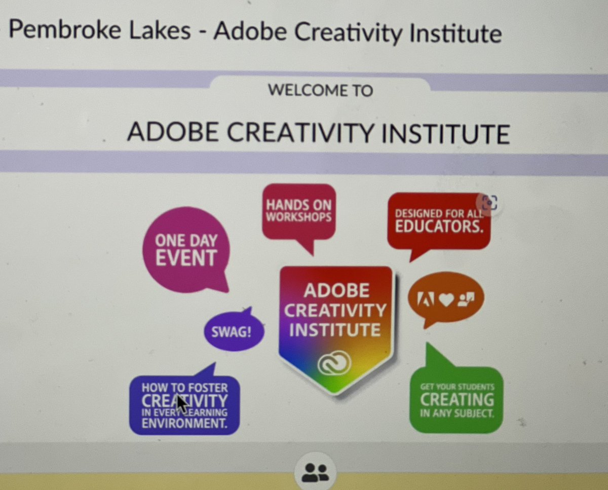 proudprincipalw's tweet image. Such a fantastic PD day with the awesome &amp;amp; amazing @TanyaAvrith! Our school is now #AdobeCreativeEducator certified 🙌🏽💻💚 @llc729 @browardschools #SouthAreaTeam @AlanStraussbcps @BCPSInnovates