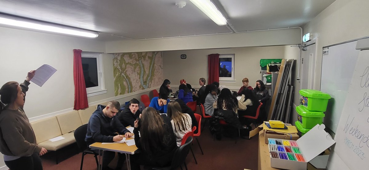 After a fab ultimate Frisbee session and a mammoth game of hide and seek our S4 superstars have settled in for a double study session this evening 🤩📚 #beallyoucanbe <a href="/ClevedenSec42/">Cleveden Secondary School</a> <a href="/MissTtheTeacher/">Mrs Wilson</a>