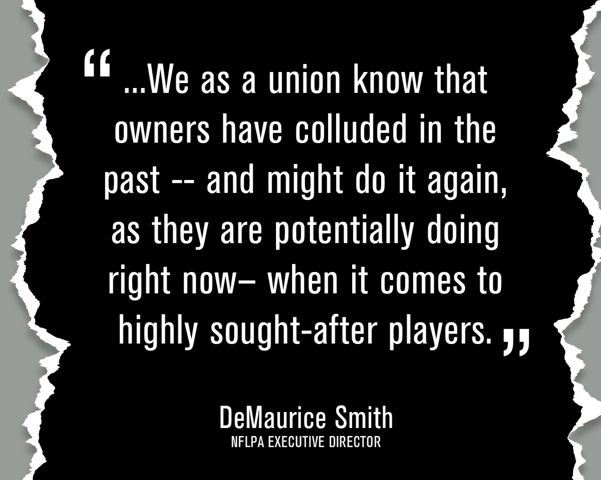 DeMaurice Smith tweet media