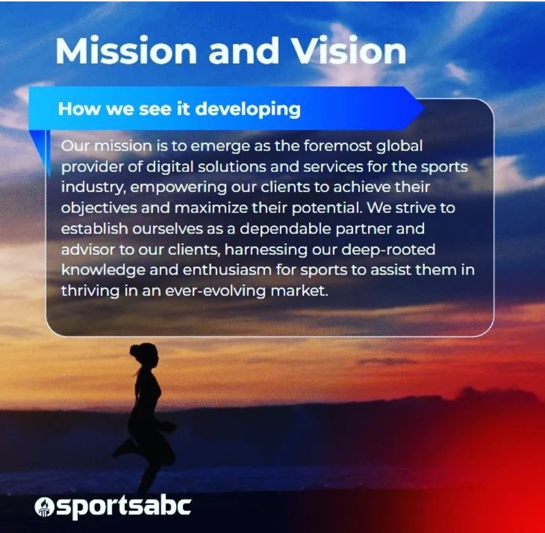 sportsdna_ai's tweet photo. #sportsabc mission is to provide innovative digital immersive solutions and services for the sports community and industry worldwide. https://t.co/SSVry5Dhcb