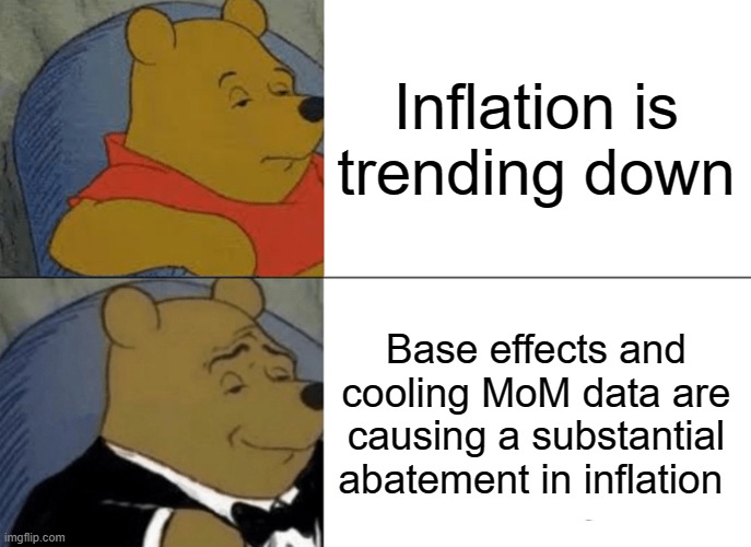 5iChris's tweet photo. Is inflation cooling? 

Here we take a look at the Month-over-Month (MoM) changes in US inflation and how a path to 3% can reasonably be achieved.

A thread 🧵
1/ https://t.co/gnOW4MwOFs