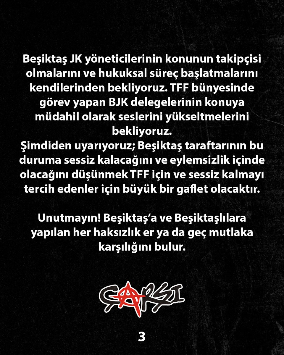 forzabesiktas's tweet photo. Oldu bittiye getiremezsiniz. Ben söyledim oldu diyemezsiniz. Konu kapanmıştır diyemezsiniz.  Bu hak kaybına futbolun bileşenleri göz yumamaz. 
#KuralıYokSayamazsınTFF https://t.co/Ki9IKvGxID